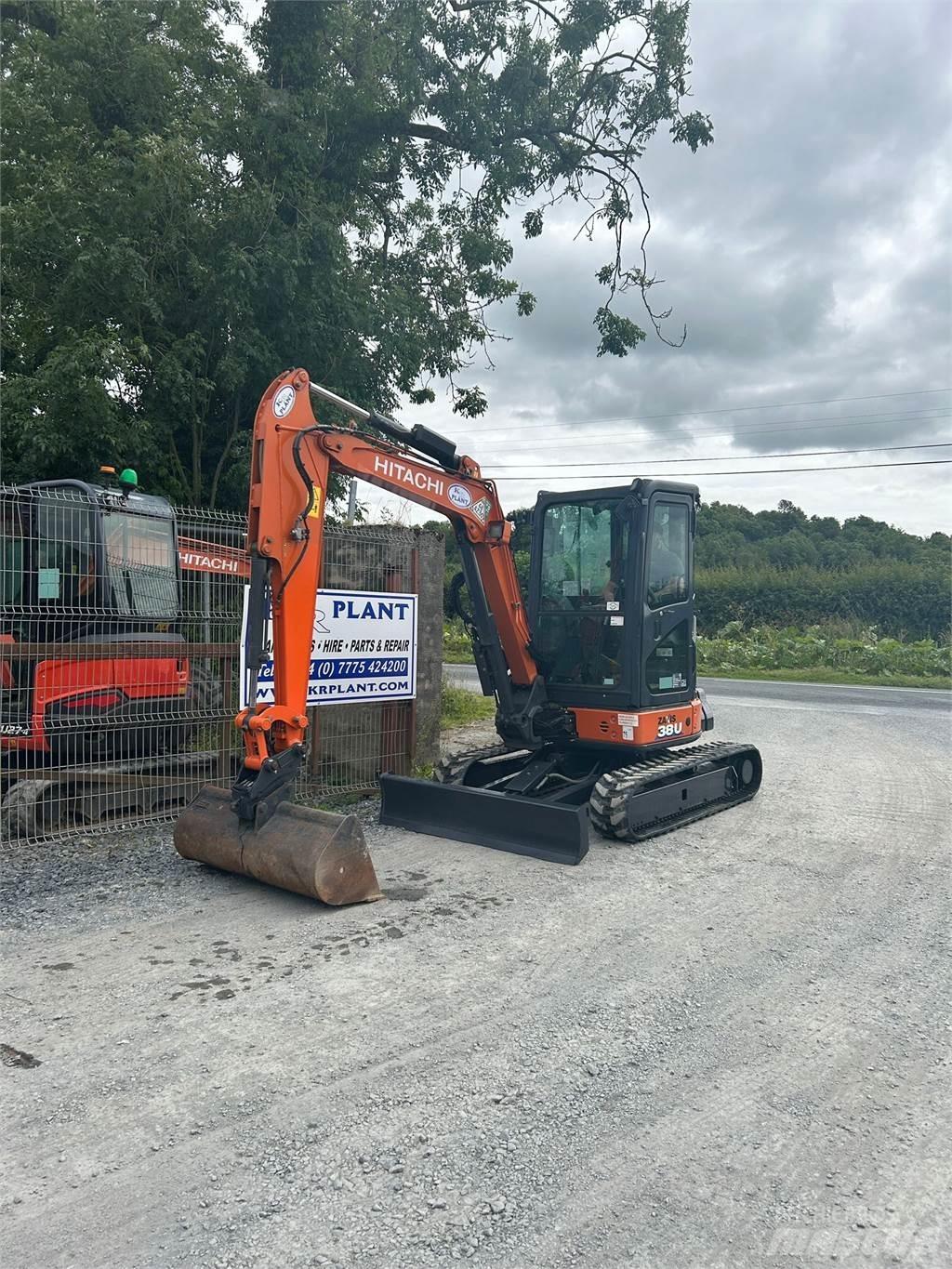 Hitachi ZX38U-6 Crawler excavators