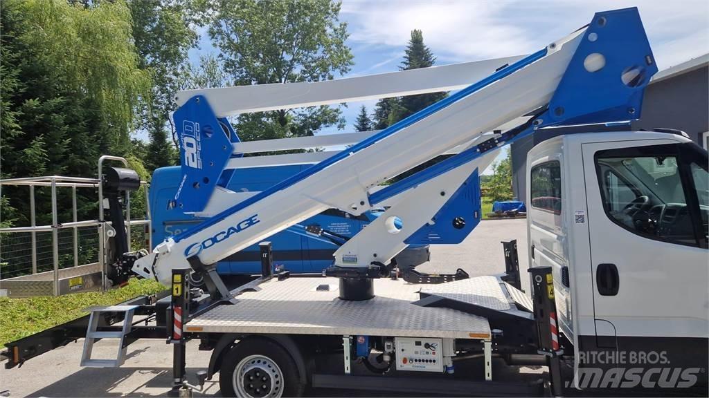 Socage 20D-Speed Truck mounted platforms