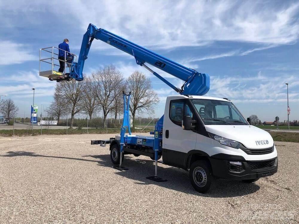 Socage 20TJ-Speed Truck mounted platforms