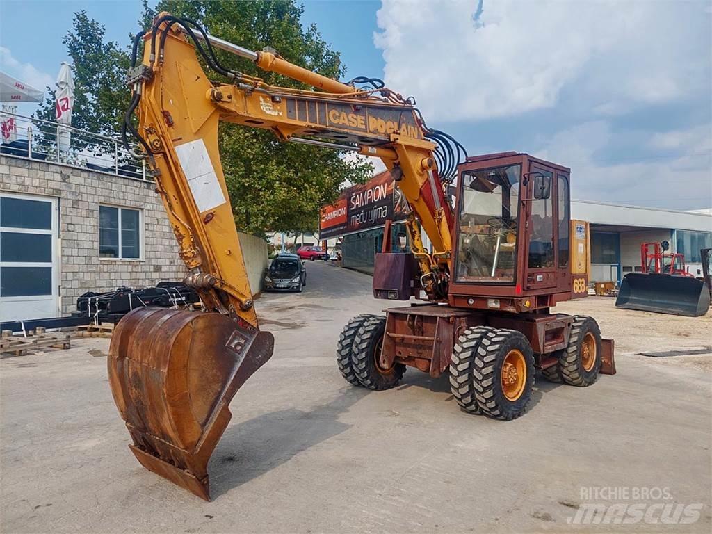 Case Poclain 688P Wheeled excavators