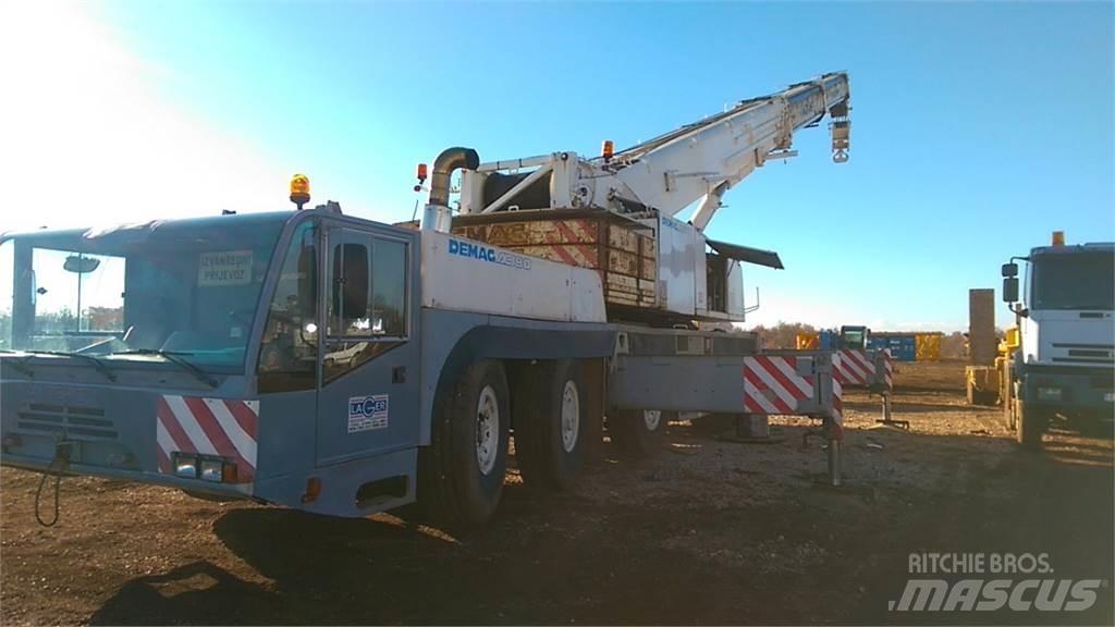 Demag AC 180 Rough terrain cranes