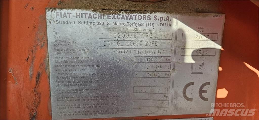 Fiat-Hitachi FB200.2 -4PS Backhoe