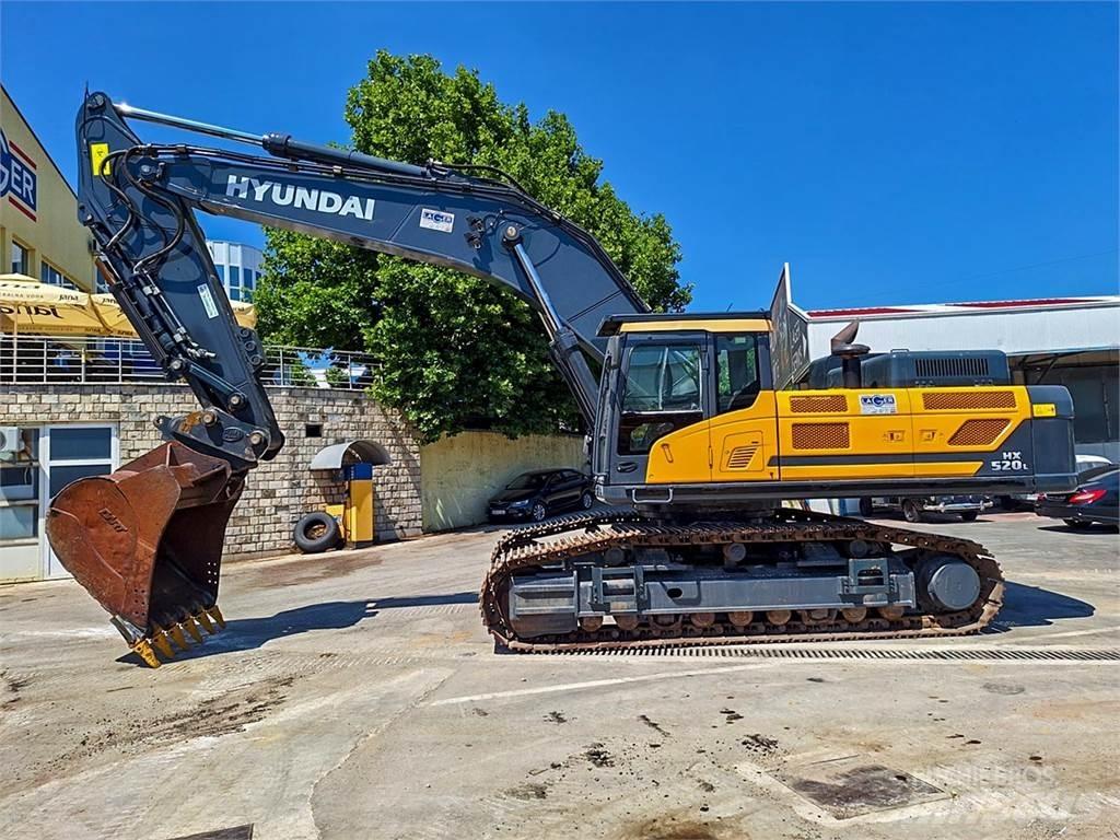 Hyundai HX520L Crawler excavators