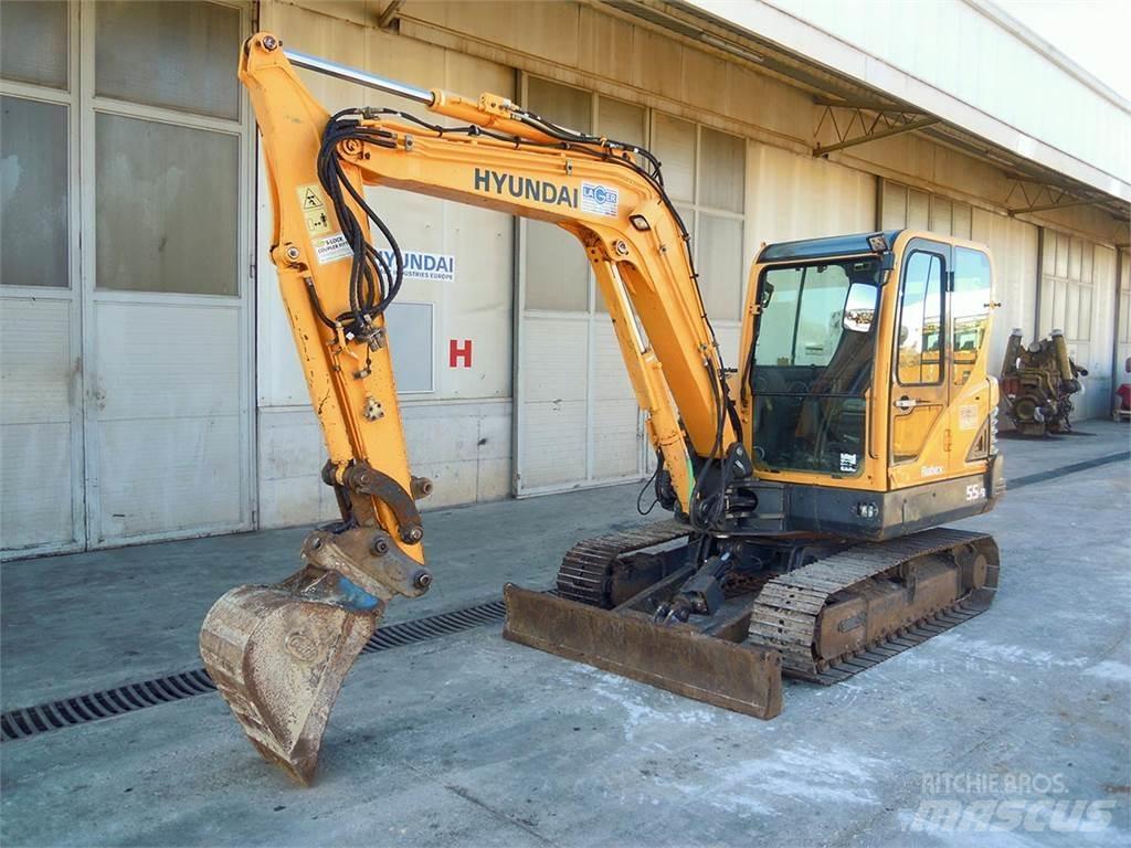 Hyundai R55-9 Mini excavators < 7t (Mini diggers)