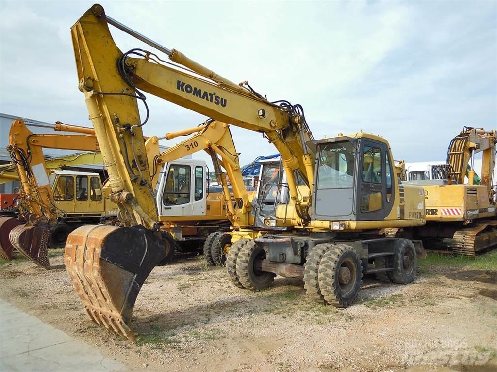 Komatsu PW170ES-6K Wheeled excavators