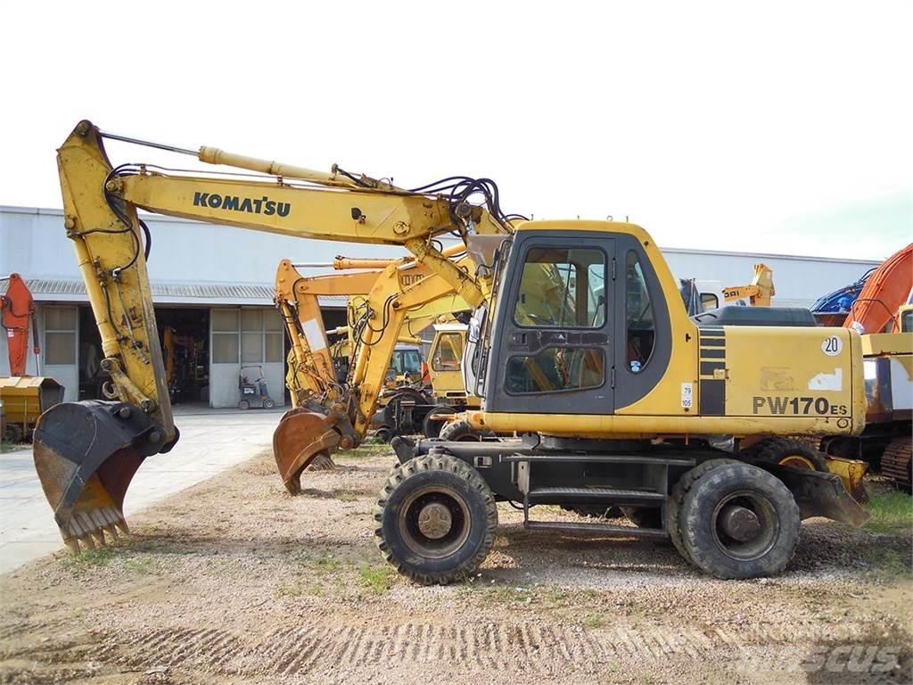 Komatsu PW170ES-6K Wheeled excavators