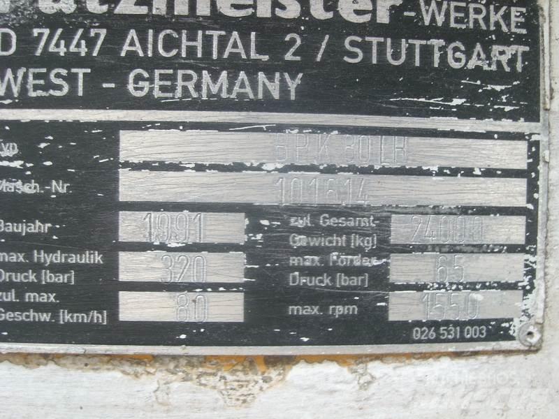 Mercedes-Benz 2422 Concrete pumps