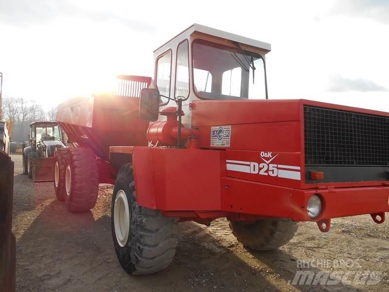 O&K D25 Articulated Haulers