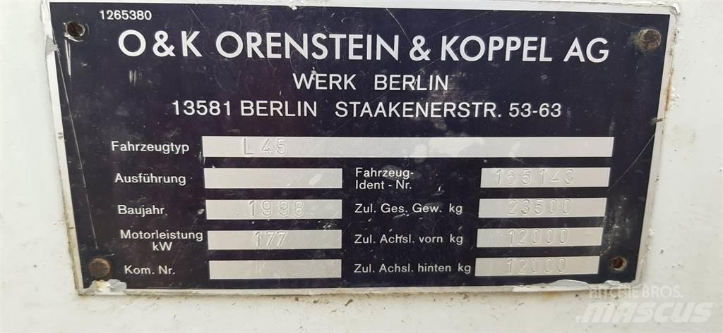 O&K L45 Wheel loaders