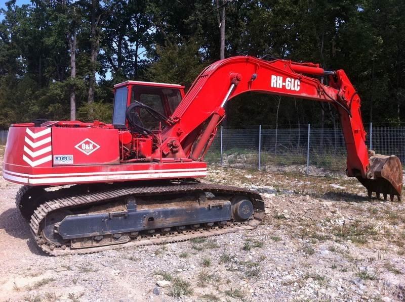 O&K RH6 LC Crawler excavators
