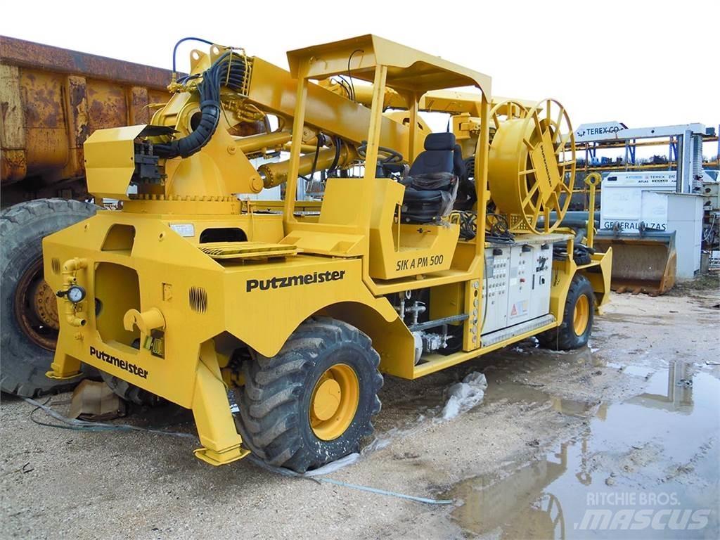 Putzmeister SIK A PM 500 Concrete pumps