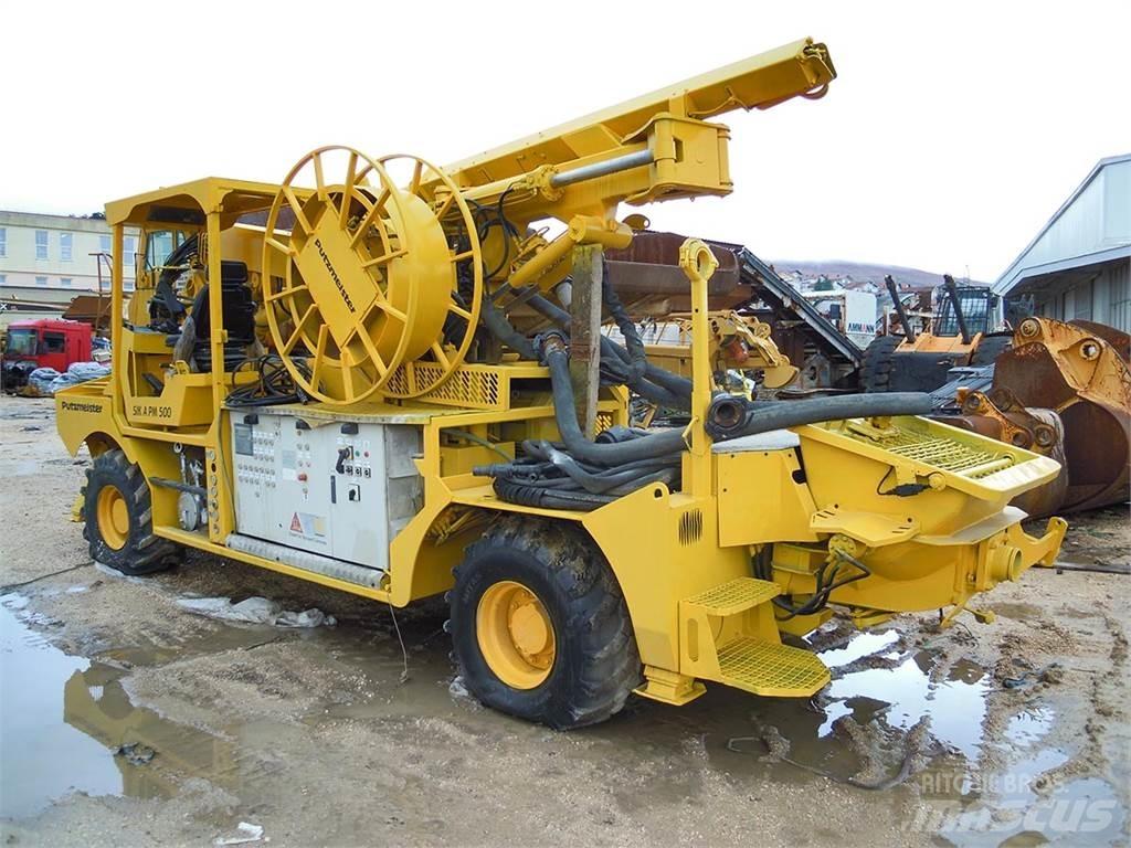 Putzmeister SIK A PM 500 Concrete pumps