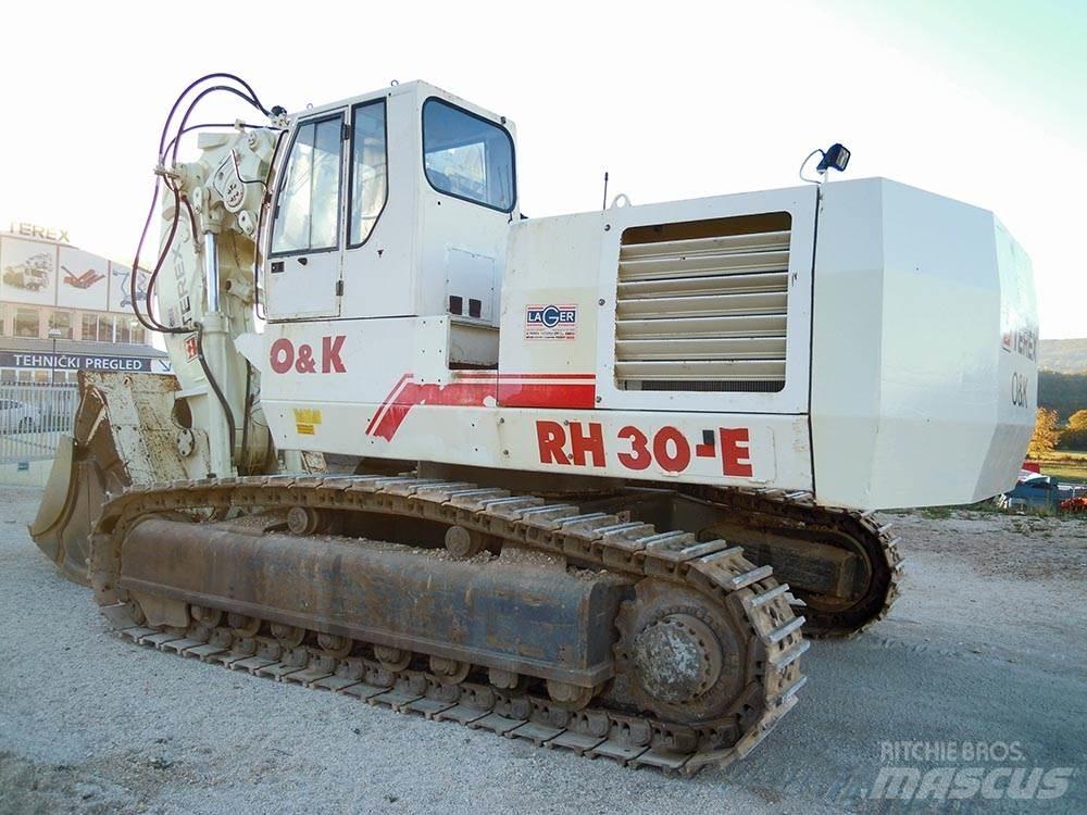 Terex O&K RH30-E Crawler excavators