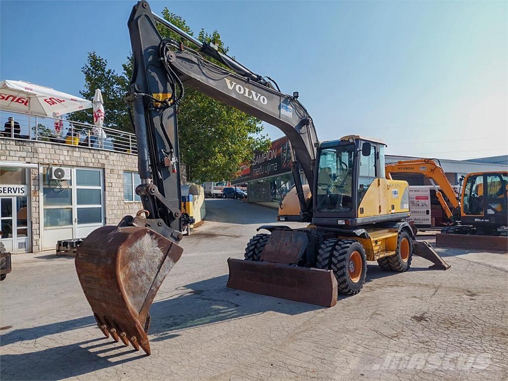 Volvo EW160 Wheeled excavators