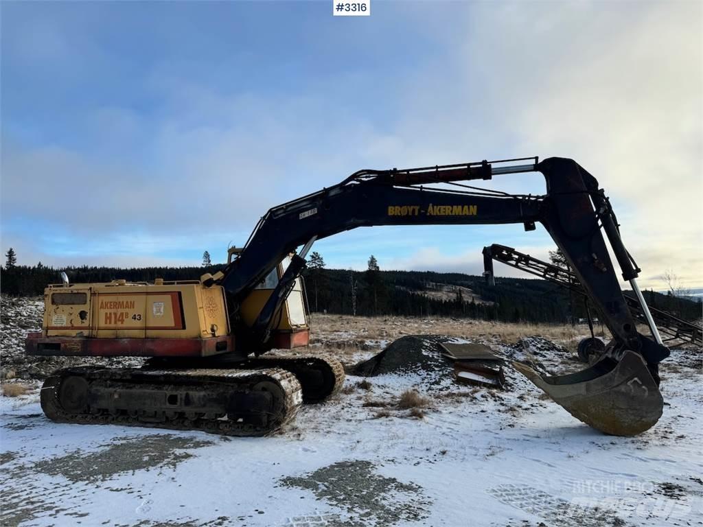 Åkerman H14 Crawler excavators