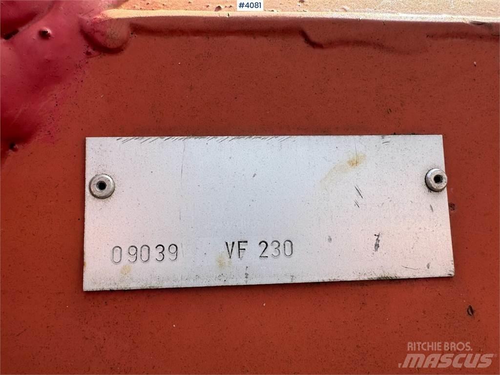 Duun VF 230 Snow blades and plows