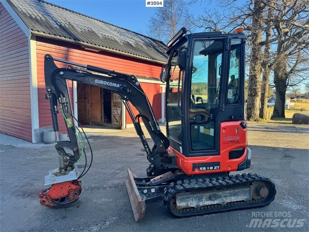 Euromach ES18ZT Crawler excavators