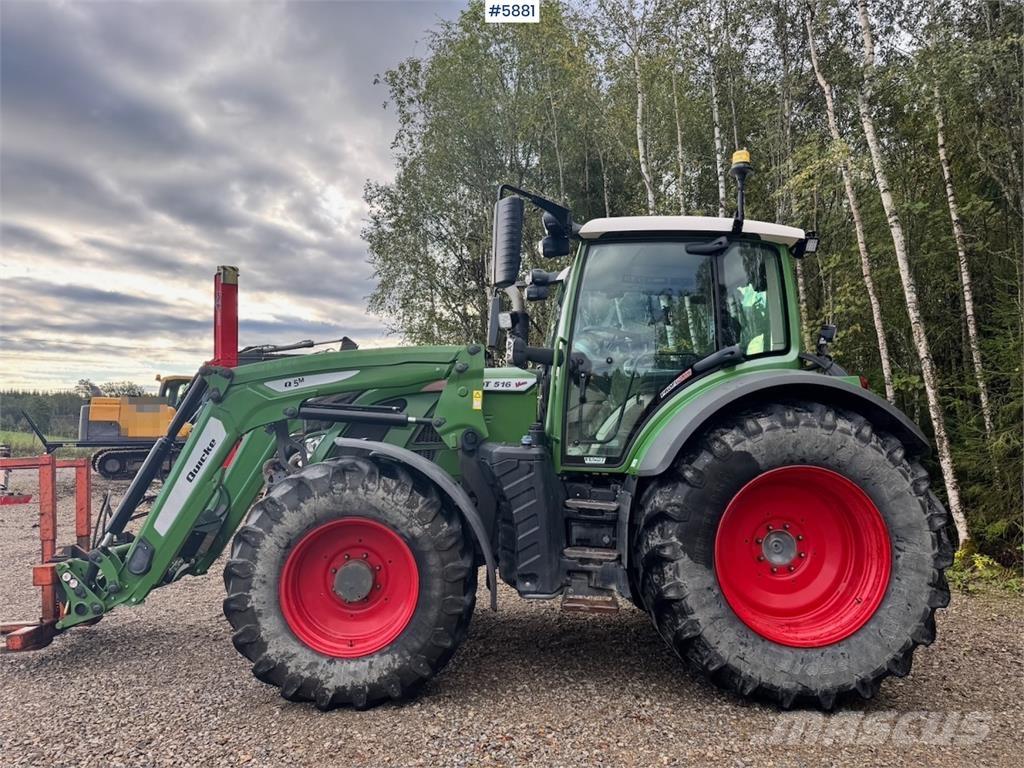 Fendt 516 Vario Tractors