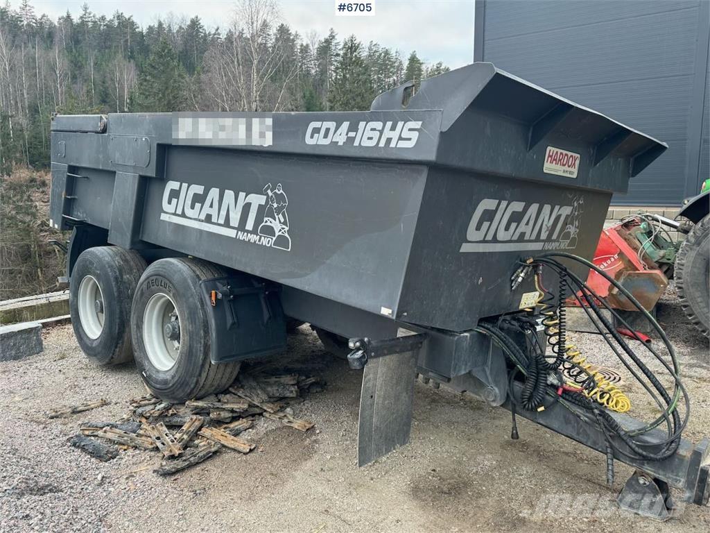 Gigant GD4-16HS Dump trailers