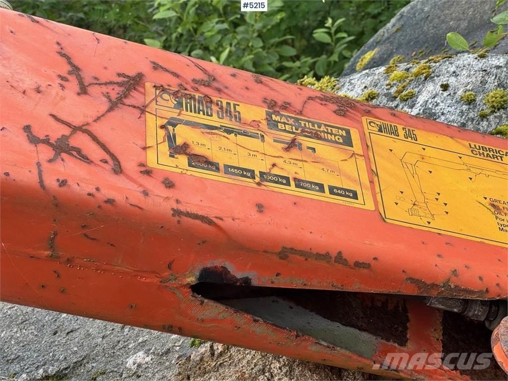 Hiab 345 Other components