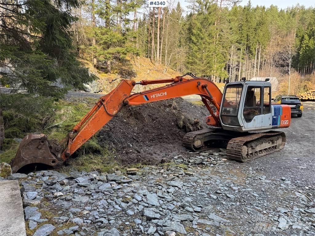Hitachi EX120-2 Crawler excavators