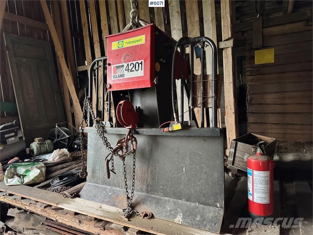 Igland 4201 vinsj Other components