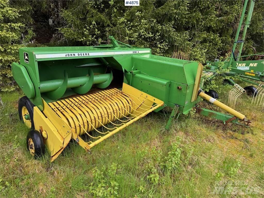 John Deere 332 A Other vegetable equipment