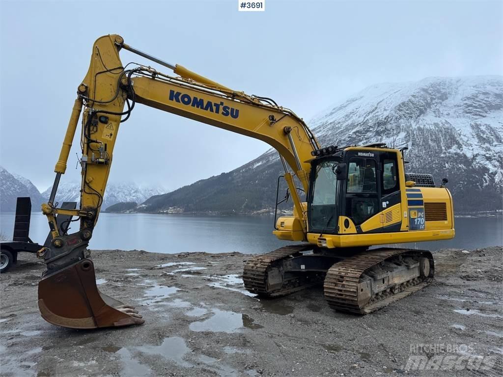 Komatsu PC 170 LC Crawler excavators