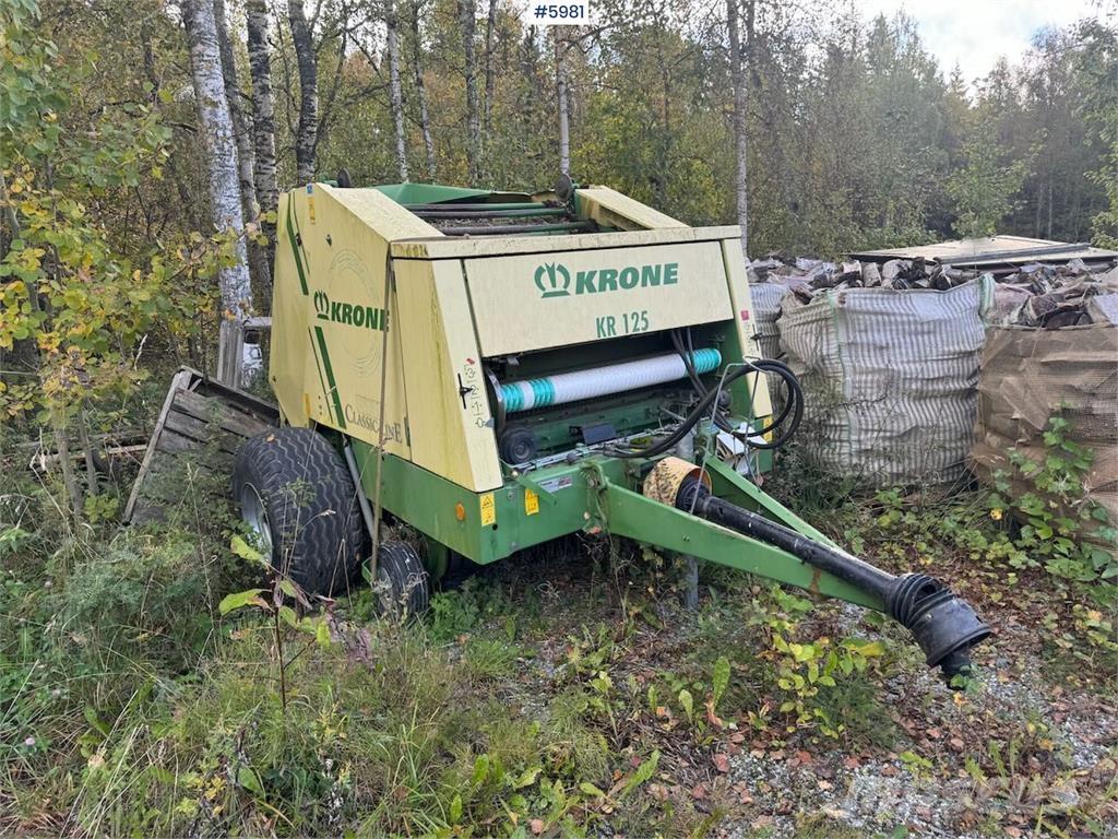 Krone KR 125 Other vegetable equipment