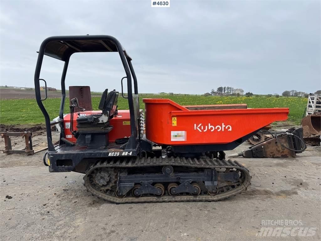 Kubota KC250HR-4 Site dumpers