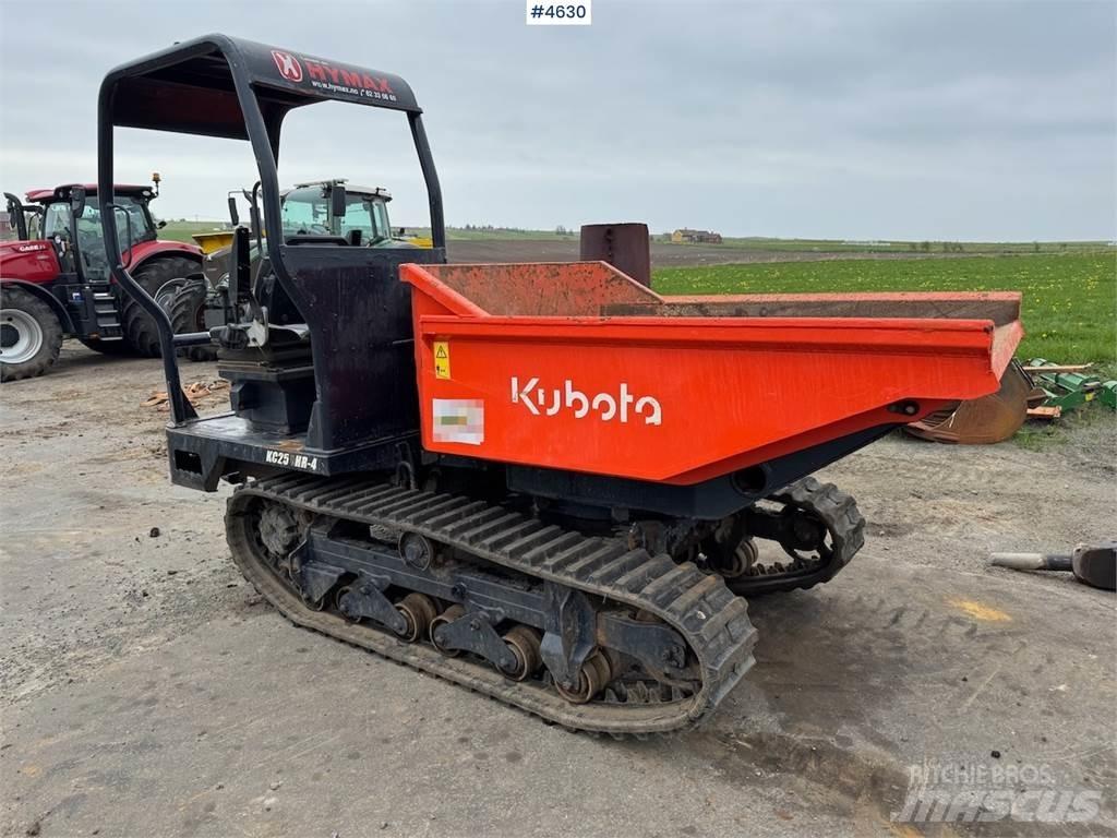 Kubota KC250HR-4 Site dumpers
