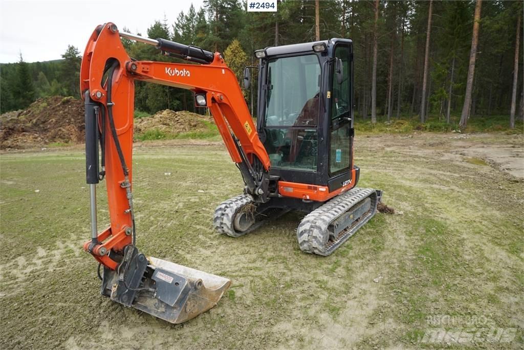 Kubota U27-4 Crawler excavators