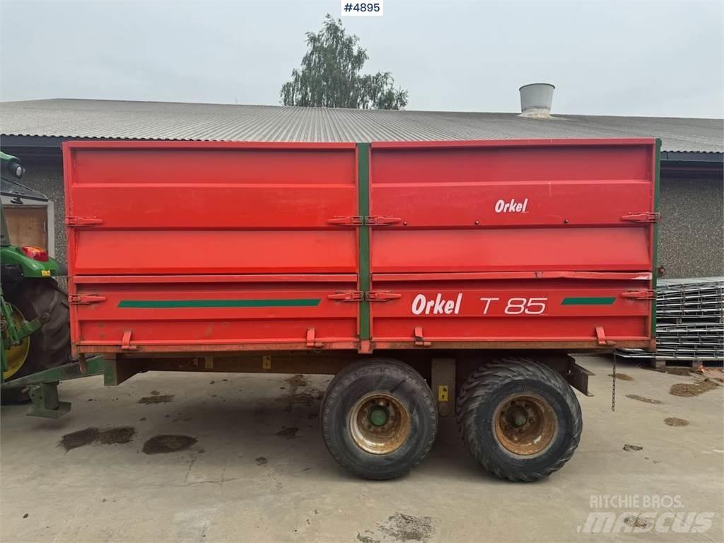 Orkel T85S henger Grain / Silage Trailers