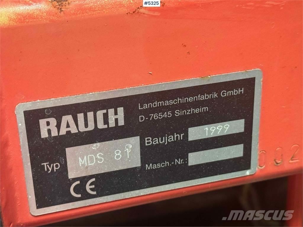 Rauch MDS 81 Drills