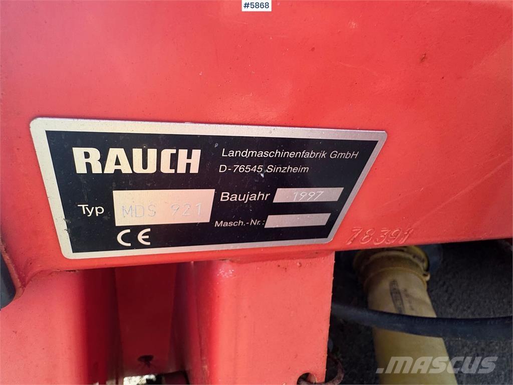 Rauch MDS 921 Drills