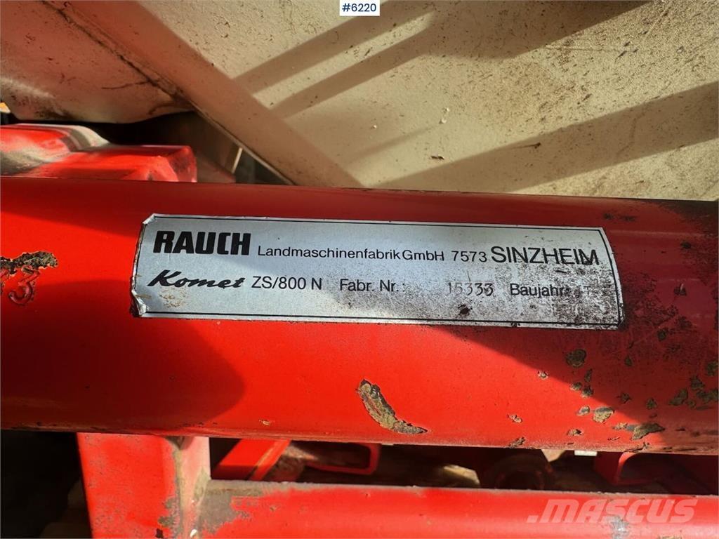 Rauch ZS800 Drills
