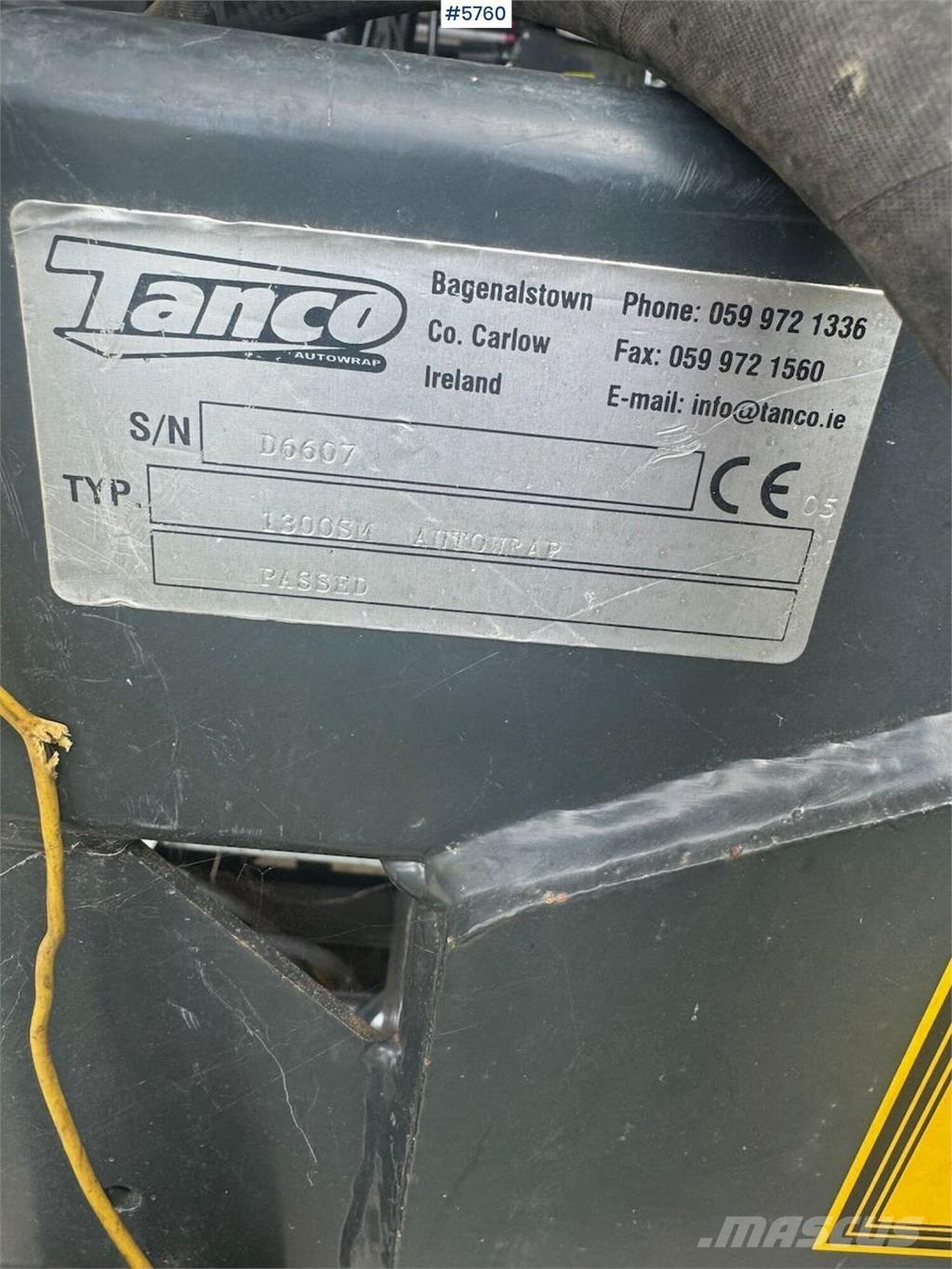 Tanco 1300SM Other vegetable equipment