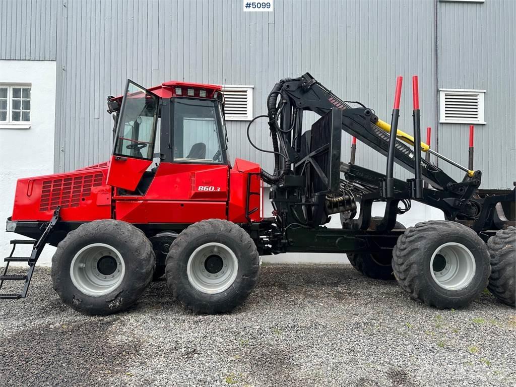 Valmet 860 lll Loader cranes