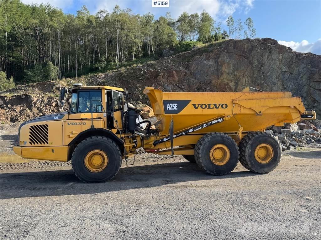 Volvo A25E 6x6 Site dumpers