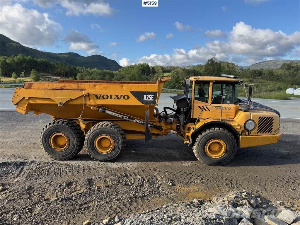 Volvo A25E 6x6 Site dumpers