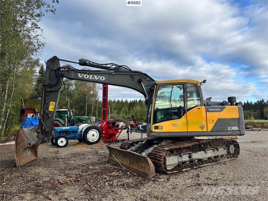 Volvo EC140DL Crawler excavators