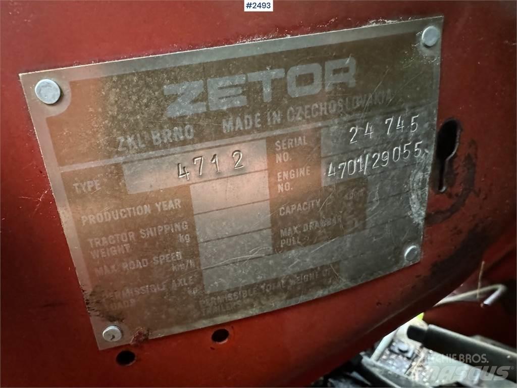 Zetor 4712 Tractors