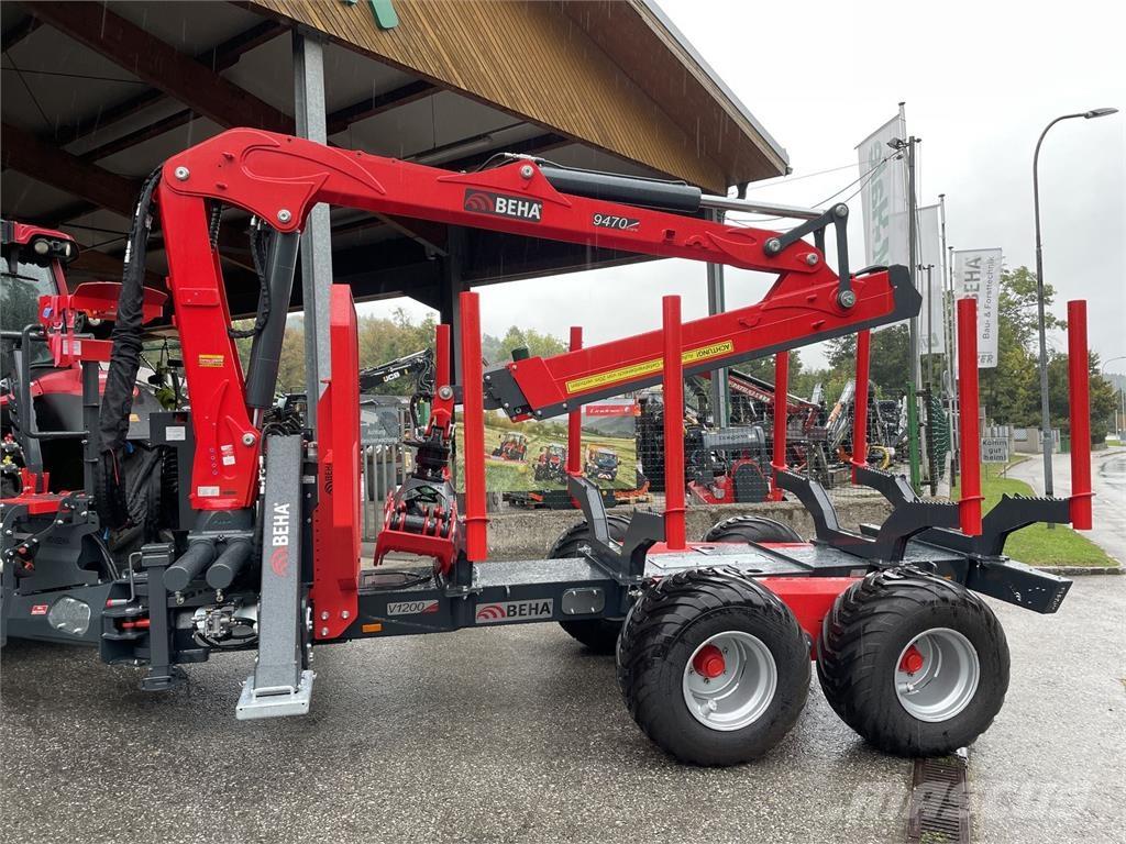 Beha V1200 + 9470 Forest trailers