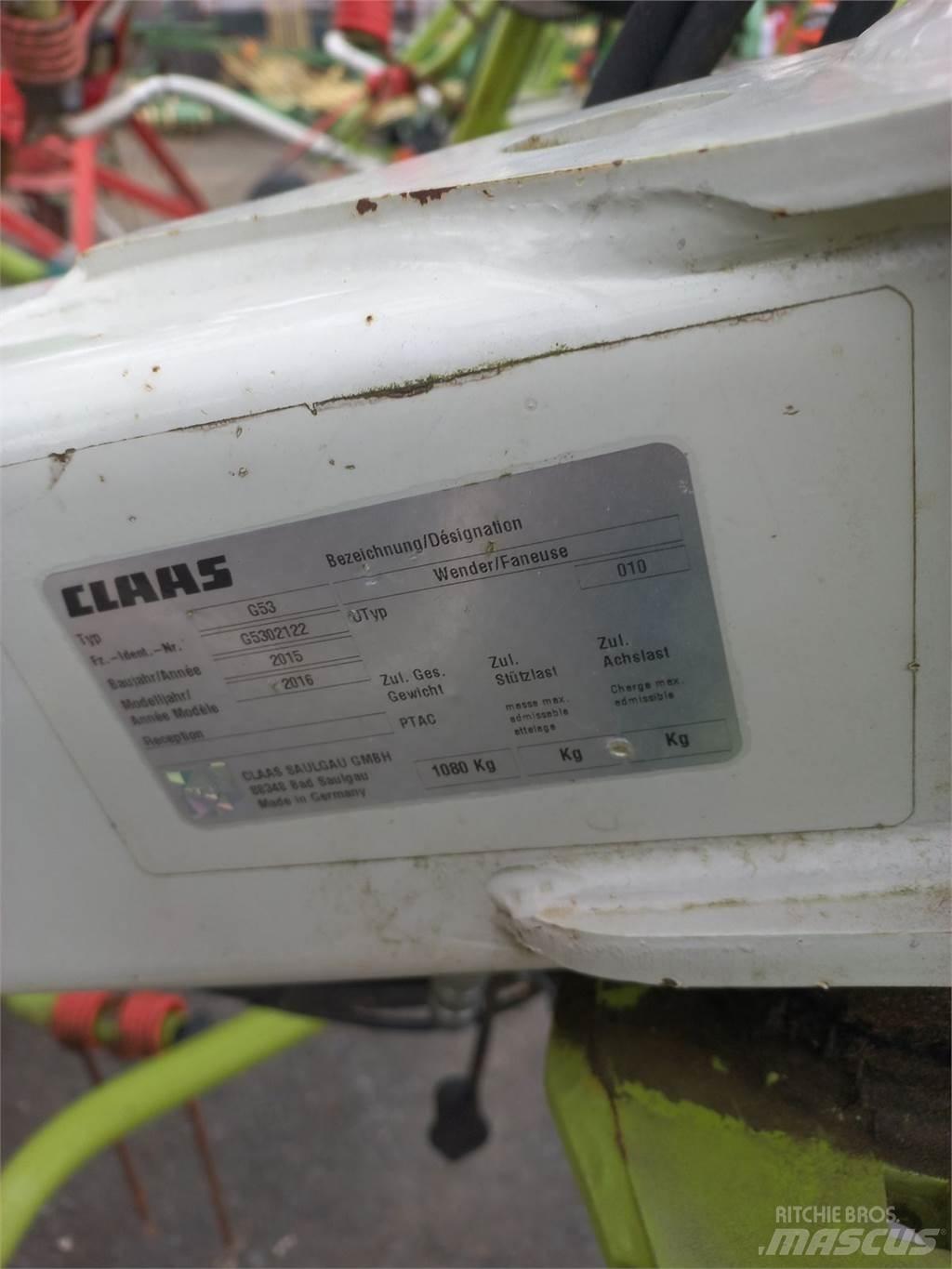 CLAAS Volto 800 Rakes and tedders