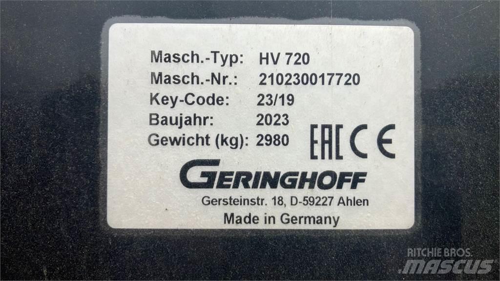 Geringhoff HV 720 Combine harvester accessories