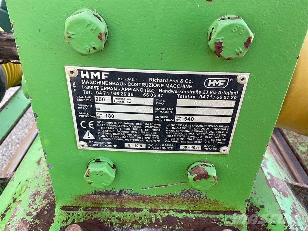  GU 275 Pasture mowers and toppers