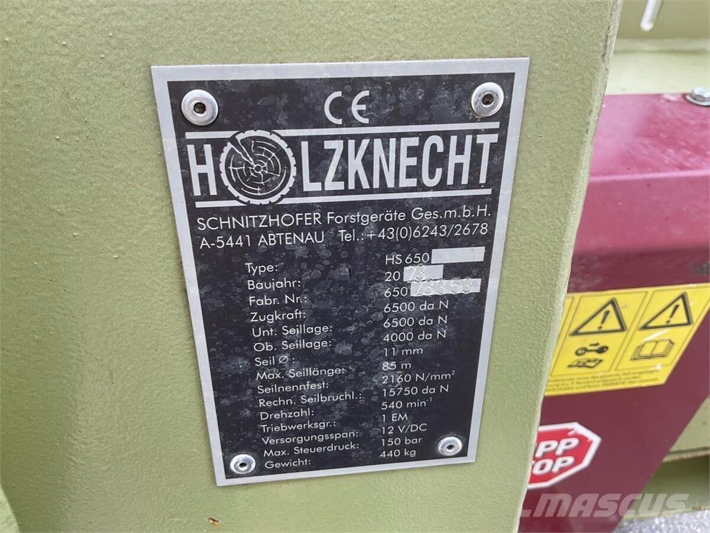  Holzknecht HS 650 Winches