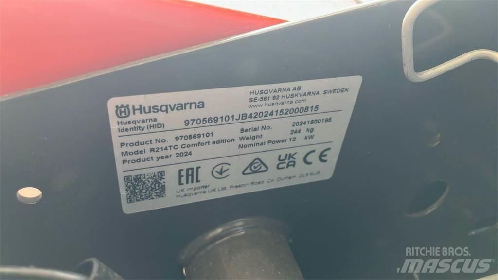 Husqvarna R 214TC Other groundscare machines