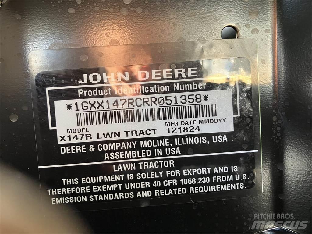John Deere X 147R Other groundscare machines