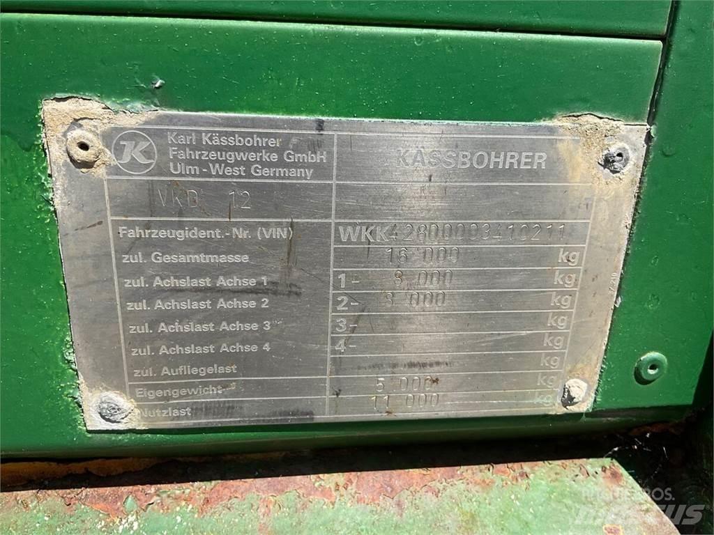 Kässbohrer VKD 12 Tipper trucks